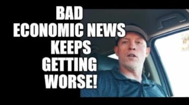 BAD ECONOMIC NEWS KEEPS GETTING WORSE, STARBUCKS CLOSURES, SOCIETY COLLAPSING