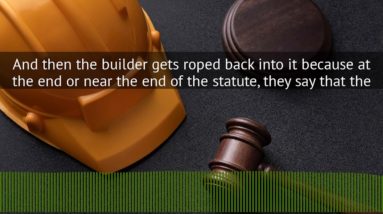 Construction Defects Podcast - The Litigation Environment