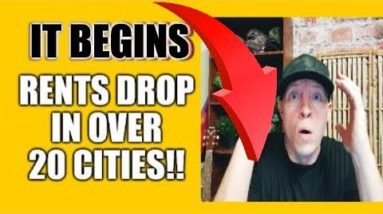 IT BEGINS, RENTS DROP IN OVER 20 CITIES! IS THE HOUSING END GAME APPROACHING?