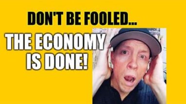 DON'T BE FOOLED, THE ECONOMY IS COLLAPSING! STOCK MARKET BUYING FALSE HOPE, CONSUMERS TAPPED-OUT