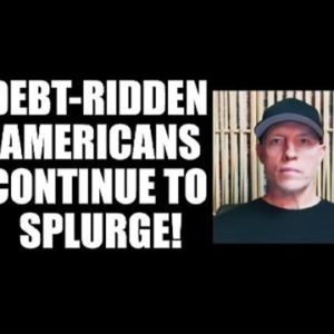 DEBT-RIDDEN AMERICANS CONTINUE TO SPLURGE, ECONOMIC CLIFF, RENTS SKYROCKET, WAGES DEEPLY NEGATIVE