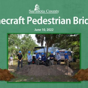 Pinecraft Pedestrian Bridge Groundbreaking June 10, 2022