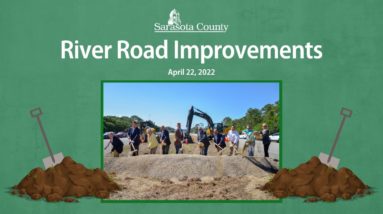 River Road Improvements Ground Breaking, April 22, 2022