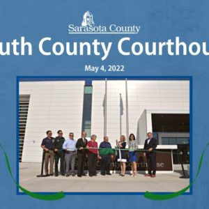 Robert L. Anderson and South County Courthouse Ribbon Cutting