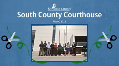 Robert L. Anderson and South County Courthouse Ribbon Cutting