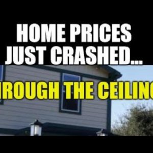 HOME PRICES CRASH THROUGH THE CEILING (THEY WENT HIGHER), SELLERS CUTTING PRICES, MORTGAGE RATES